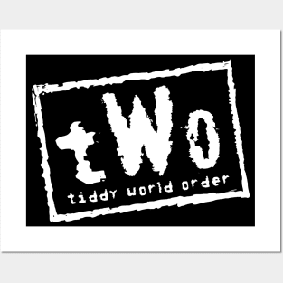 tWo Tiddy World Order shirt Posters and Art